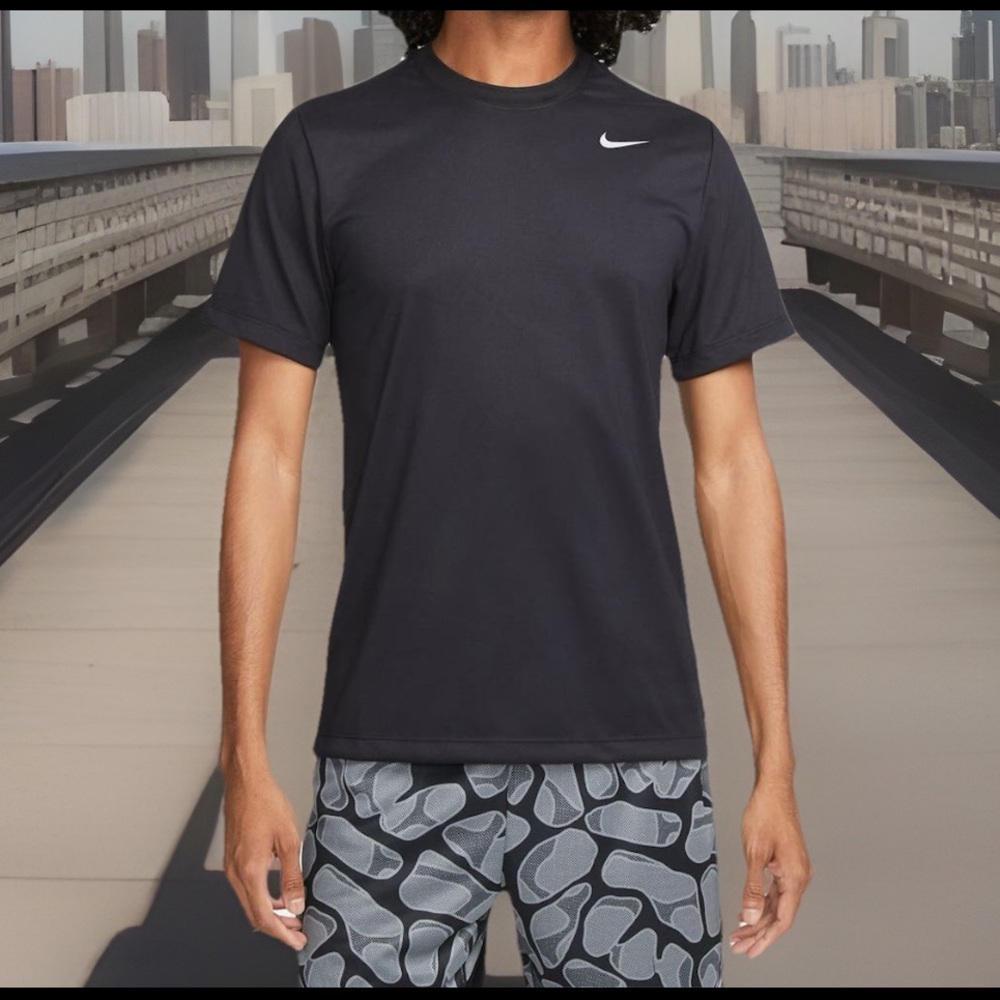 NIKE DRI-FIT LEGEND FITNESS TEE Updated Version Loose Chest Fit & Longer T-SHIRT